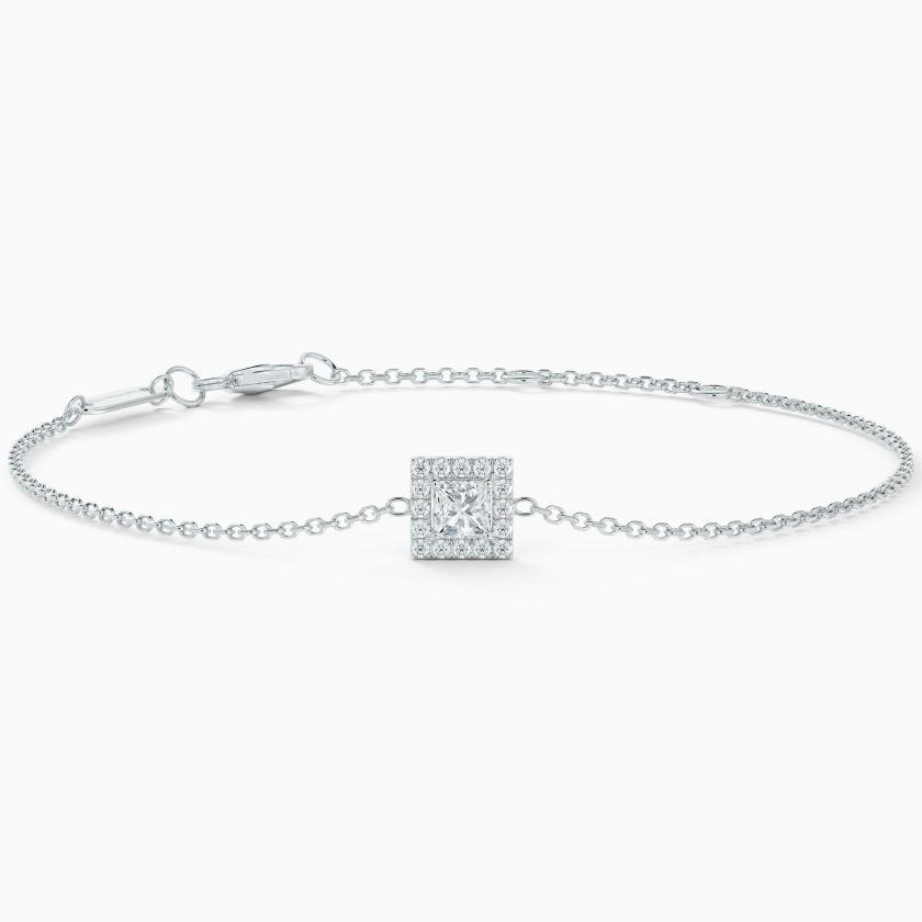 Bracelets & Bangles | Aura Princess-Cut Diamond Bracelet Bracelets & Bangles Bracelets & Bangles