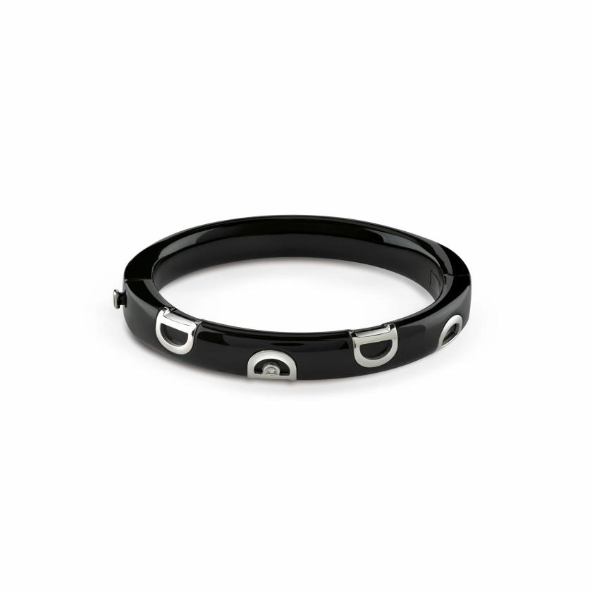 Bracelets & Bangles | Black Ceramic, White Gold And Diamond Bracelet Bracelets & Bangles Bracelets & Bangles