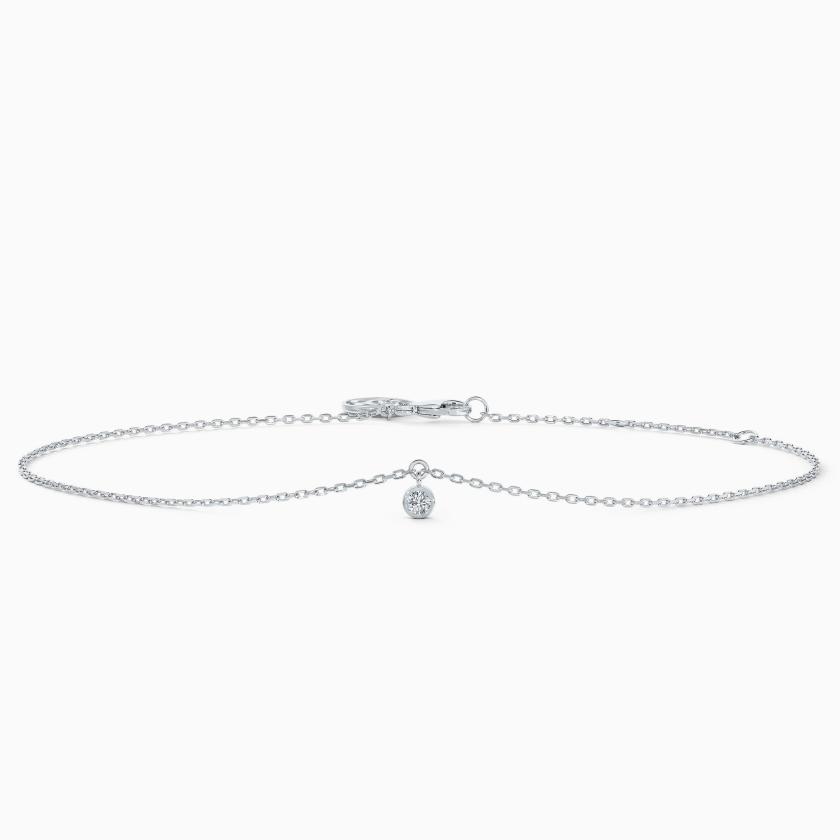 Bracelets & Bangles | Clea One Diamond Bracelet In White Gold Bracelets & Bangles Bracelets & Bangles