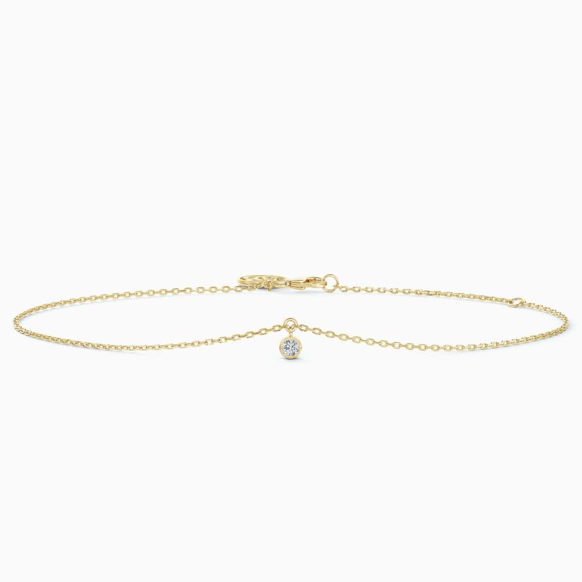 Bracelets & Bangles | Clea One Diamond Bracelet In Yellow Gold Bracelets & Bangles Bracelets & Bangles