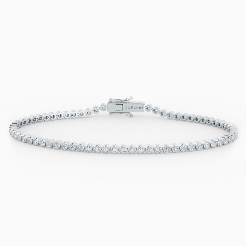 Bracelets & Bangles | Db Classic Eternity Line Round Brilliant Diamond Bracelet Bracelets & Bangles Bracelets & Bangles