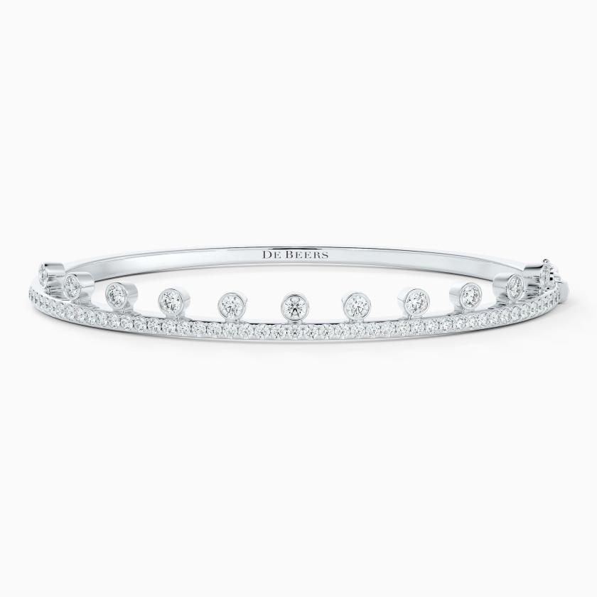 Bracelets & Bangles | Dewdrop Bracelet In White Gold Bracelets & Bangles Bracelets & Bangles