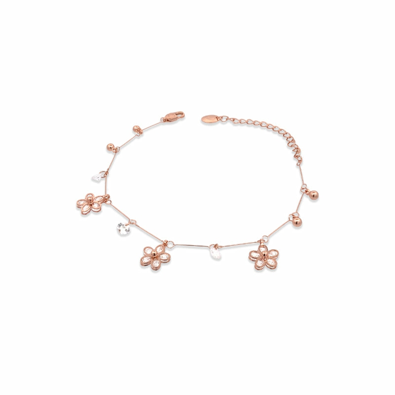 Bracelets & Bangles | Flower Cubic Zirconia Bracelet Bracelets & Bangles Bracelets & Bangles