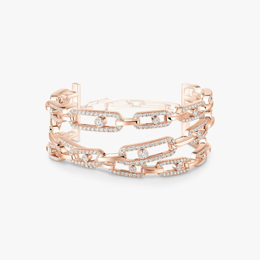 Bracelets & Bangles | Move Link 3-Row Cuff Bracelets & Bangles Bracelets & Bangles