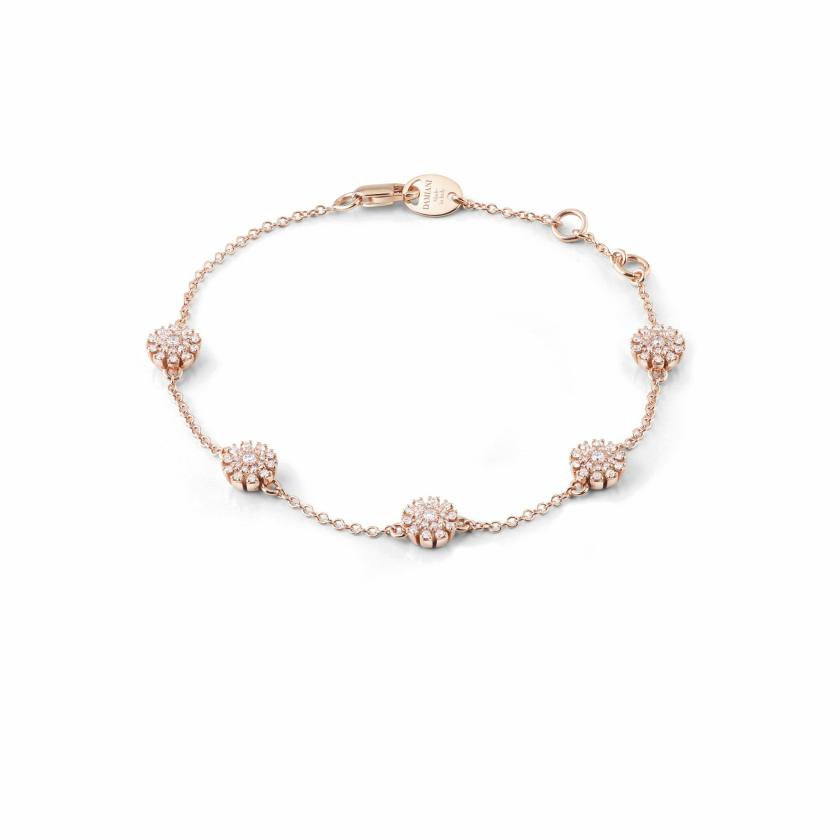 Bracelets & Bangles | Pink Gold And Diamonds Bracelet Bracelets & Bangles Bracelets & Bangles