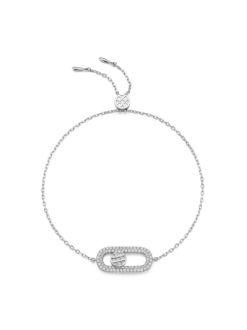 Bracelets & Bangles | Radiance Happiness Lock Bracelet (White) Bracelets & Bangles Bracelets & Bangles