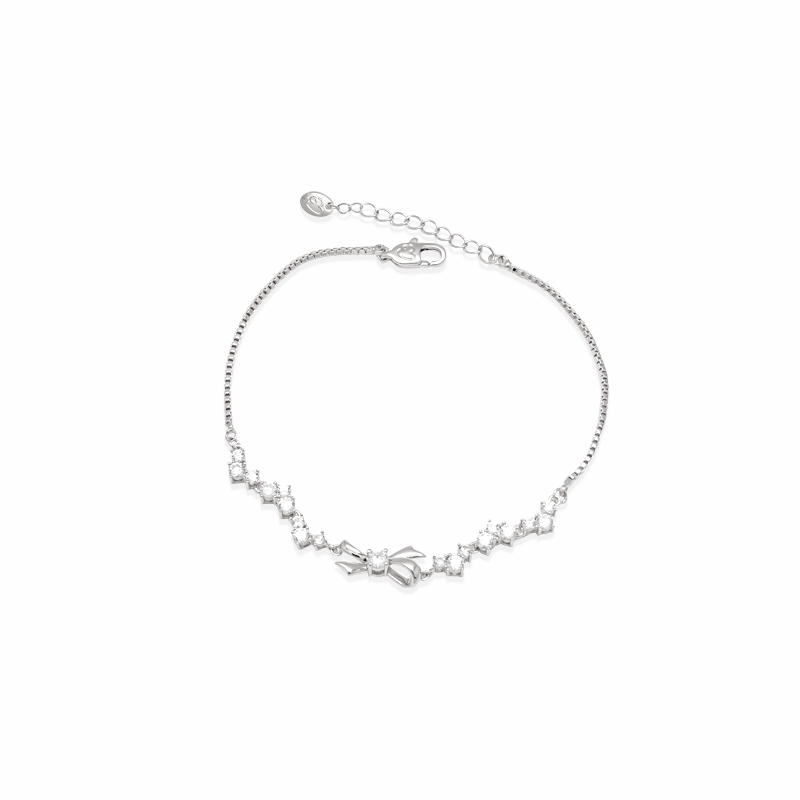 Bracelets & Bangles | Ribbon Cubic Zirconia Bracelet Bracelets & Bangles Bracelets & Bangles