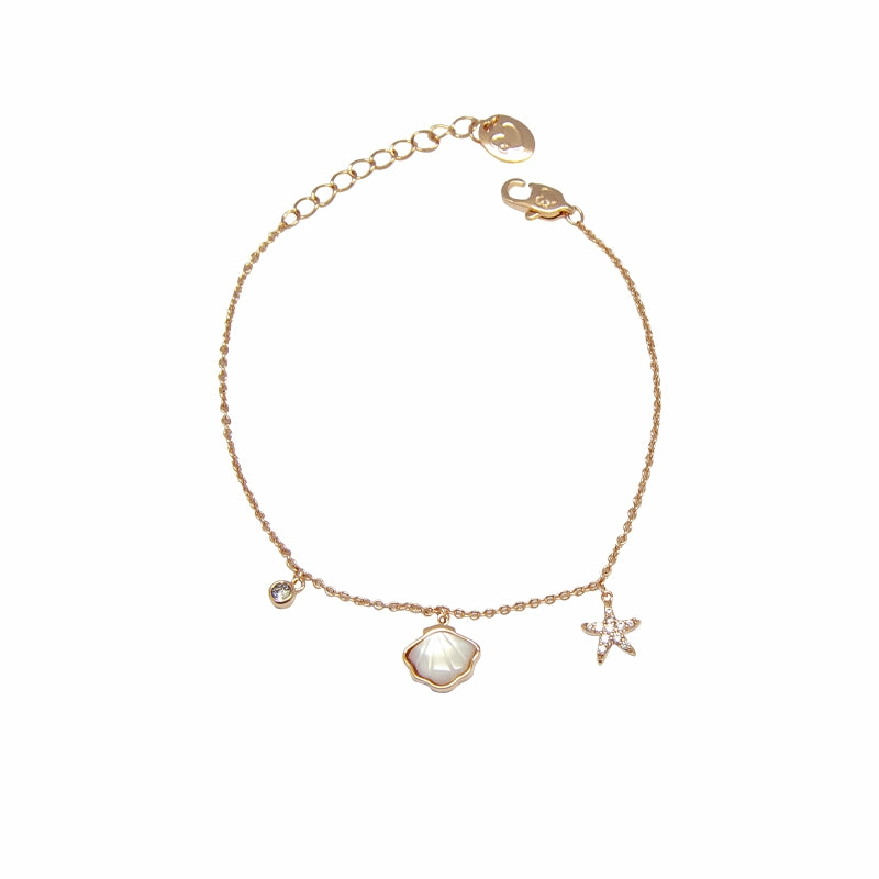 Bracelets & Bangles | Starfish & Shell Mother Of Pearl Bracelet Bracelets & Bangles Bracelets & Bangles