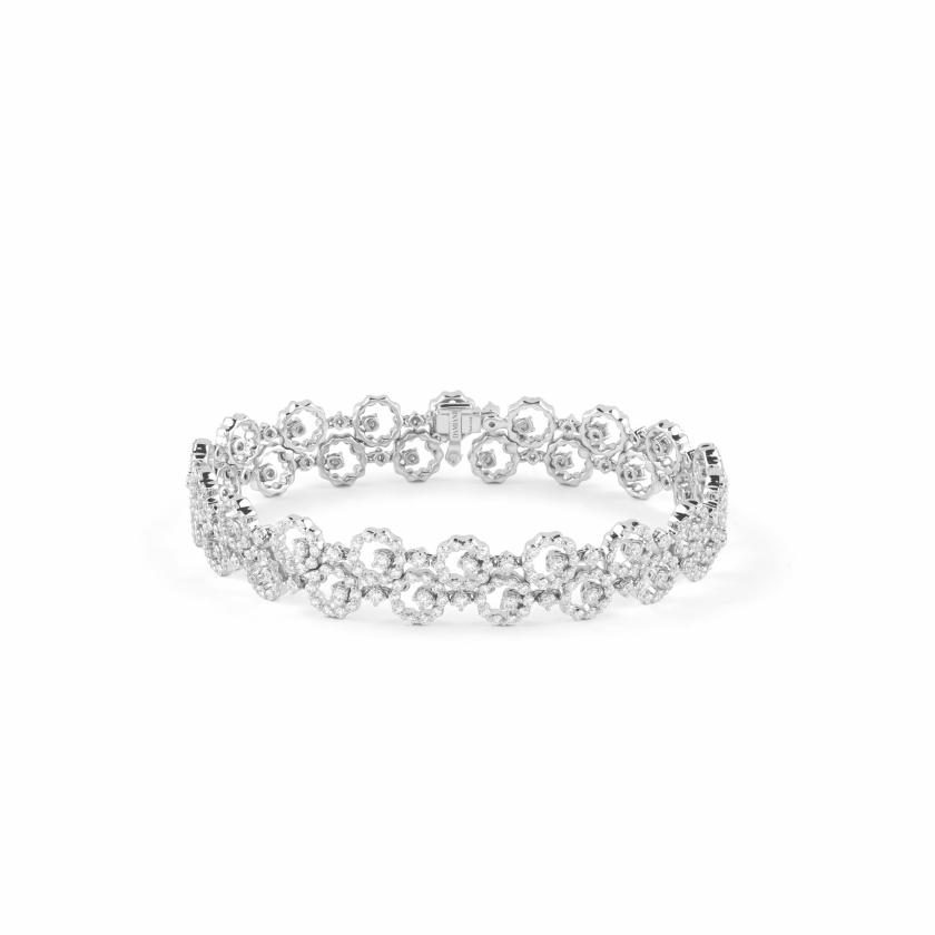 Bracelets & Bangles | White Gold And Diamonds Bracelet Jewelry Bracelets & Bangles