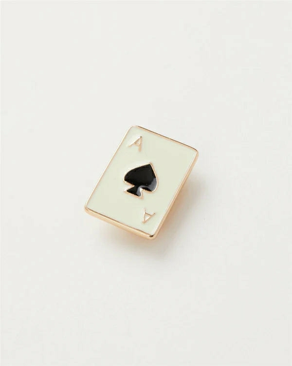 Brooches | Enamel Ace Of Spades Brooch Brooches Brooches