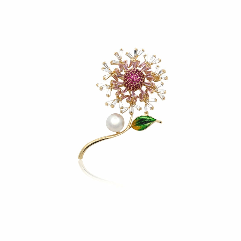 Brooches | Flower Freshwater Pearl Brooch Brooches Brooches