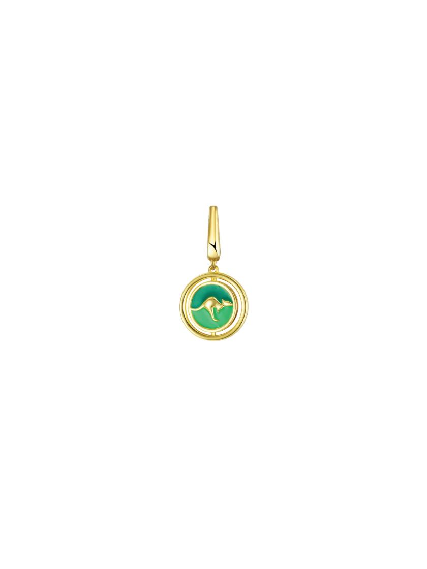 Charms | Kangaroo Charm – Green Charms Charms