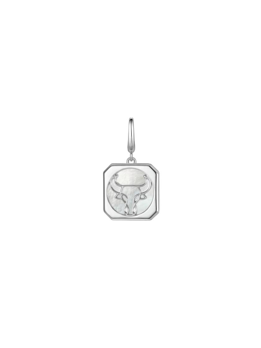 Charms | Taurus Charm – Medium (White) Charms Charms