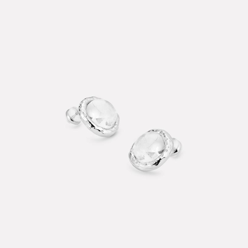 Earrings | Aeolian Whispers Earrings – White Gold Plated Earrings Earrings