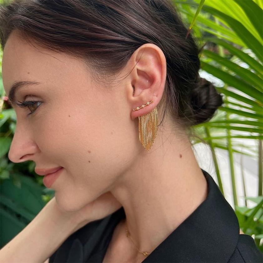 Earrings | Bamboo Tassel Earrings Earrings Earrings