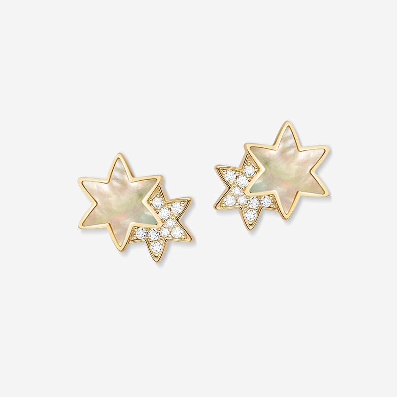 Earrings | Binary Star Studs Earrings Earrings