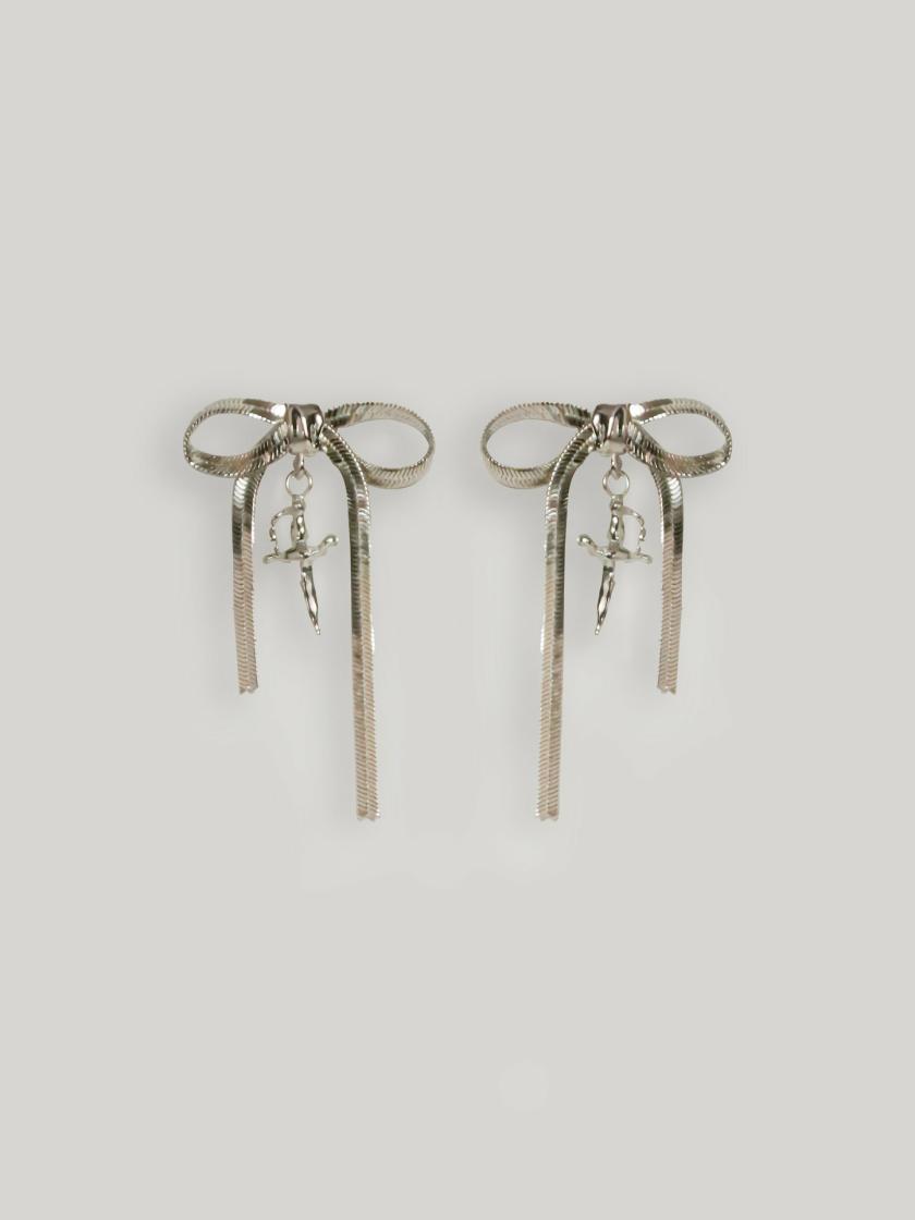 Earrings | Bowknot & Sword Earrings Earrings Earrings