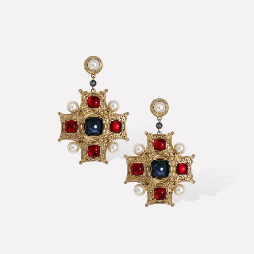 Earrings | Byzantine King Earrings Earrings Earrings