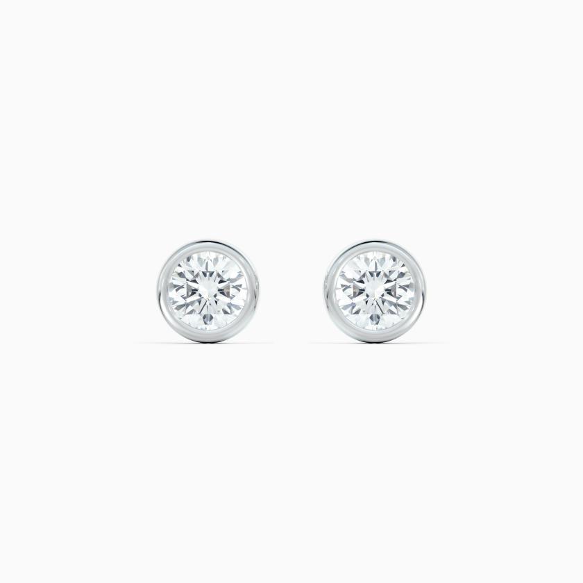 Earrings | Clea Studs In White Gold Earrings Earrings