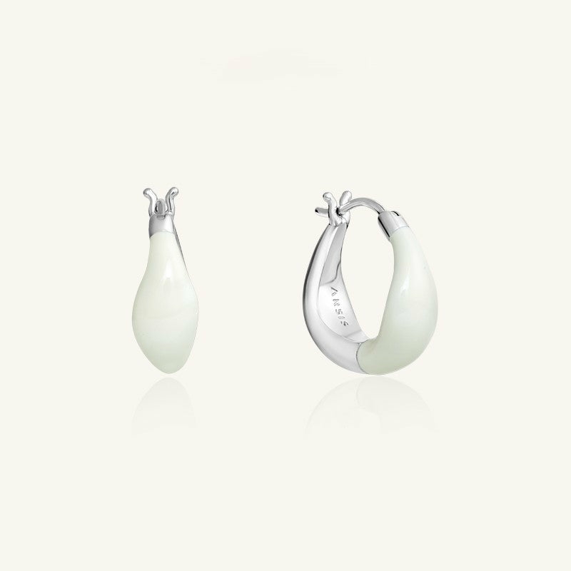 Earrings | Crafted Cloud Two-Ways Huggie Earring Earrings Crafted