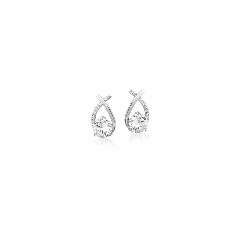 Earrings | Cubic Zirconia Solitaire Earring Earrings Earrings