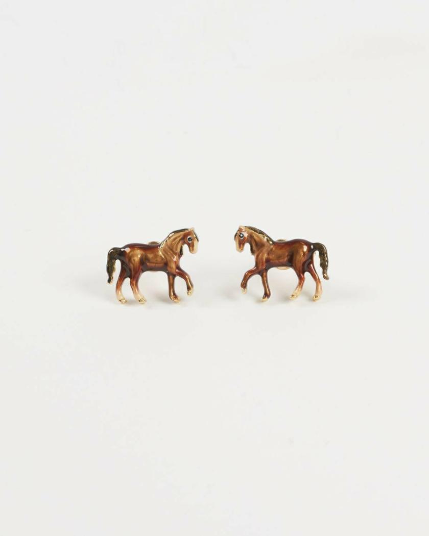 Earrings | Enamel Horse Stud Earrings Earrings Earrings