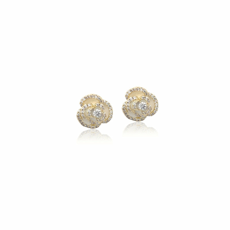 Earrings | Flower Cubic Zirconia Earrings Earrings Earrings