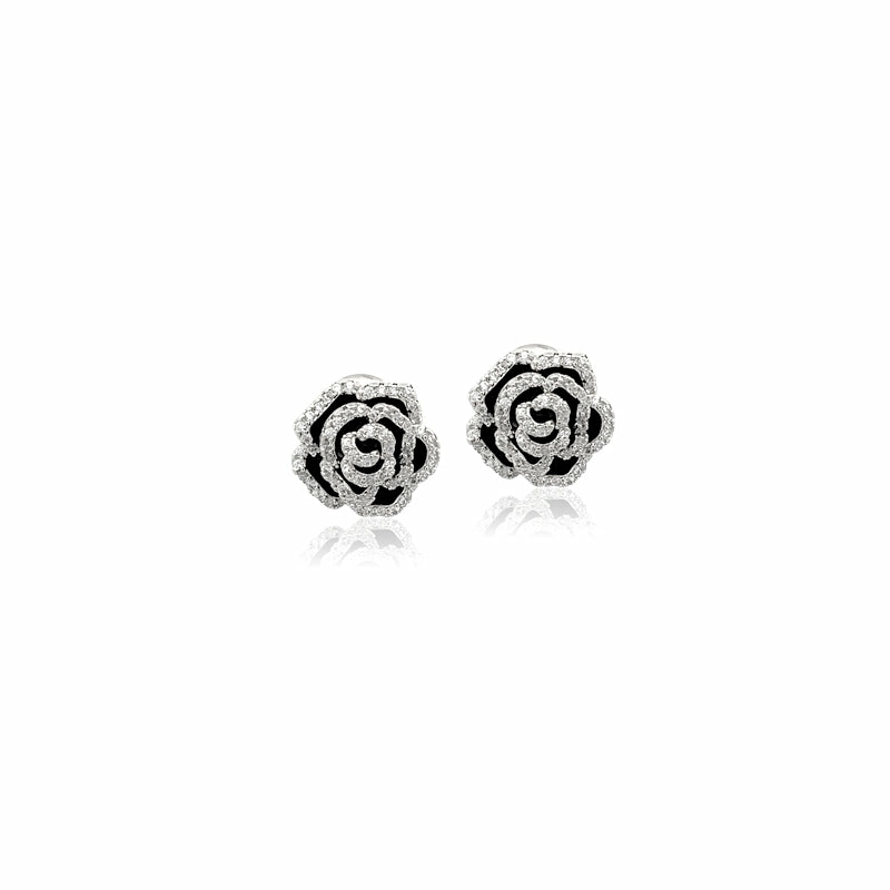 Earrings | Flower Cubic Zirconia Earrings Earrings Earrings