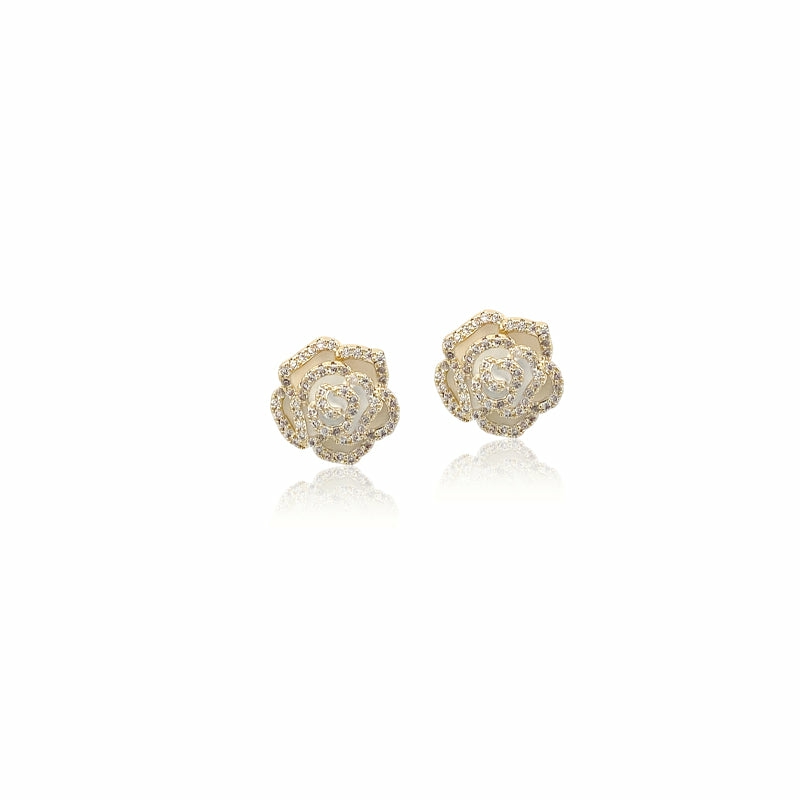 Earrings | Flower Cubic Zirconia Earrings Earrings Earrings