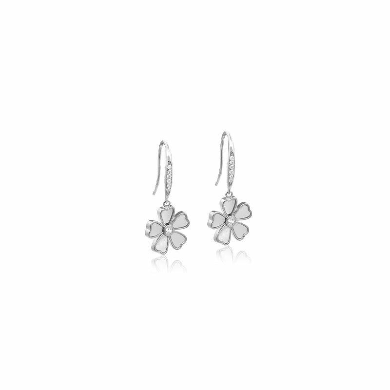 Earrings | Flower Mother Of Pearl Earrings Earrings Earrings