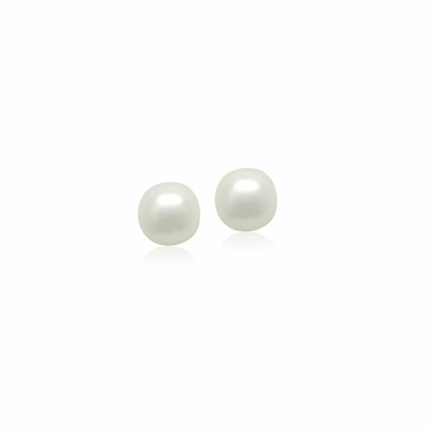 Earrings | Freshwater Pearl  Round Earrings Earrings Earrings