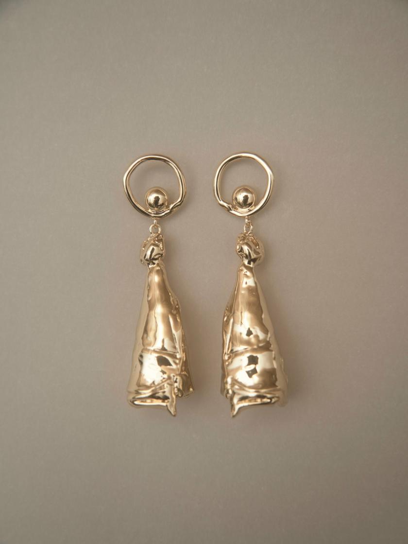 Earrings | Hanying X Yingpei Bell-Shaped Earrings (Gold) Earrings Earrings