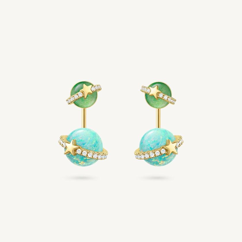 Earrings | Heliocentric Opal Earrings((Shipping From December 30Th)) Earrings Earrings