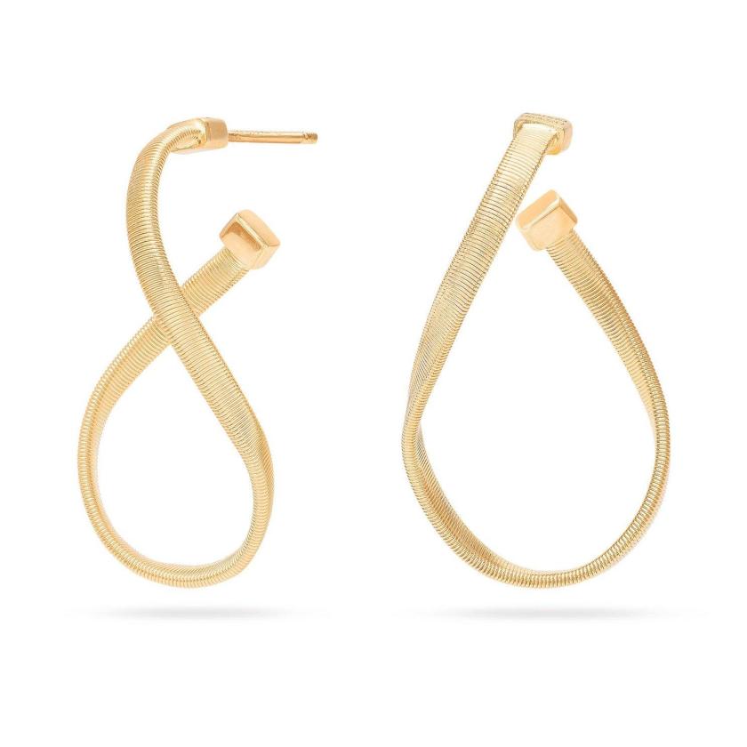 Earrings | Marrakech Twisted Hoop Earrings In 18Ct Yellow Gold Earrings Earrings