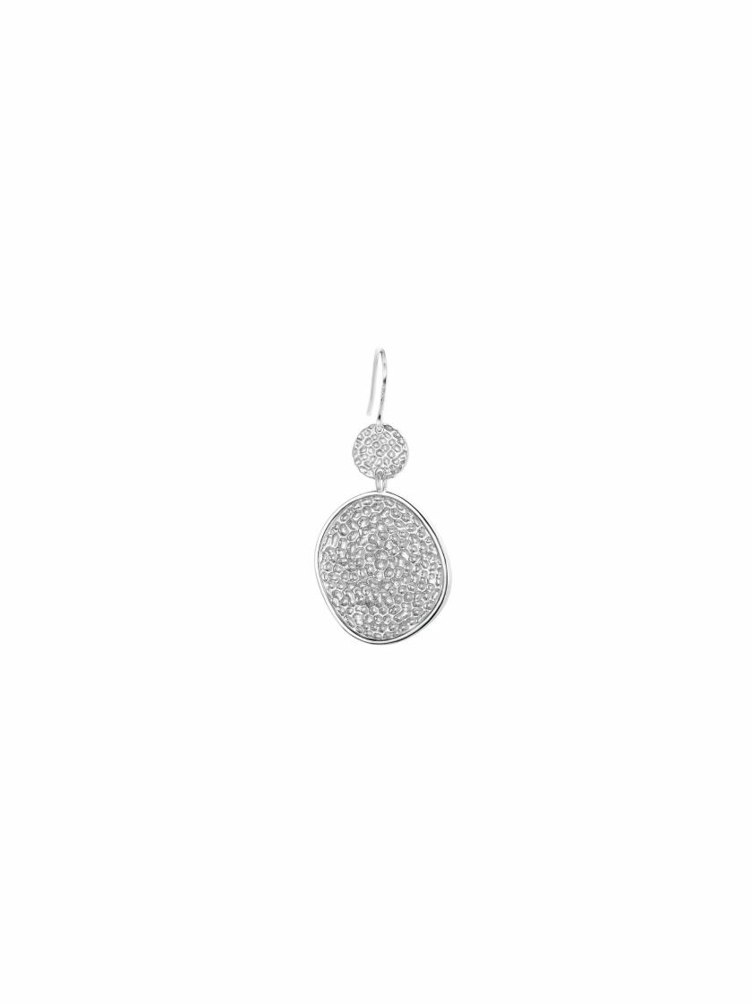 Earrings | Mirage Earring – Textured (White) (Single) Earrings Earrings