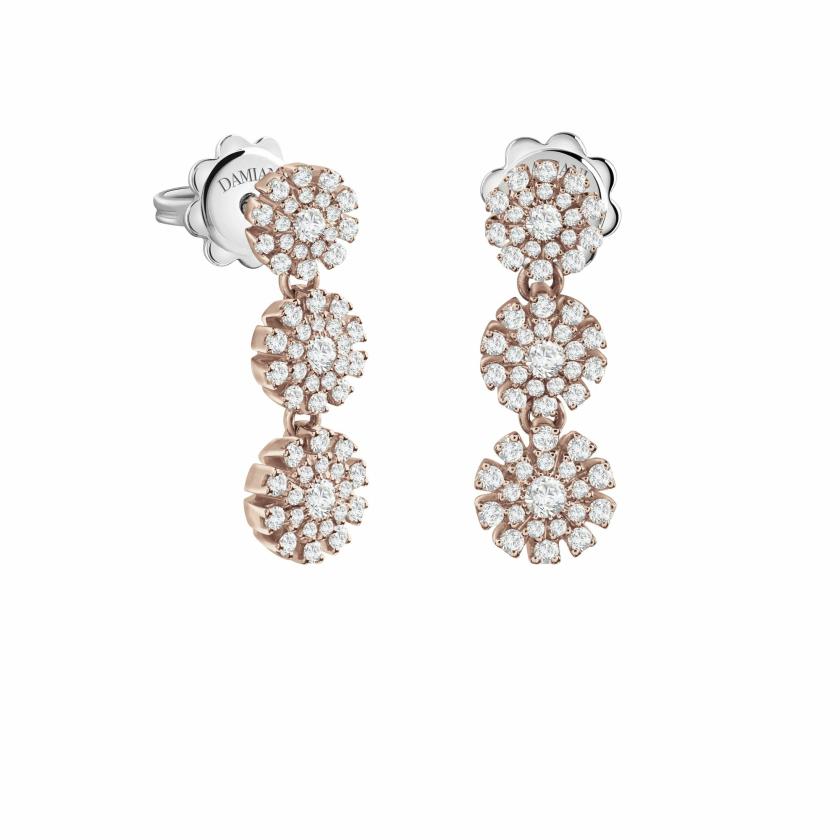 Earrings | Pink Gold And Diamonds Earrings Earrings Earrings