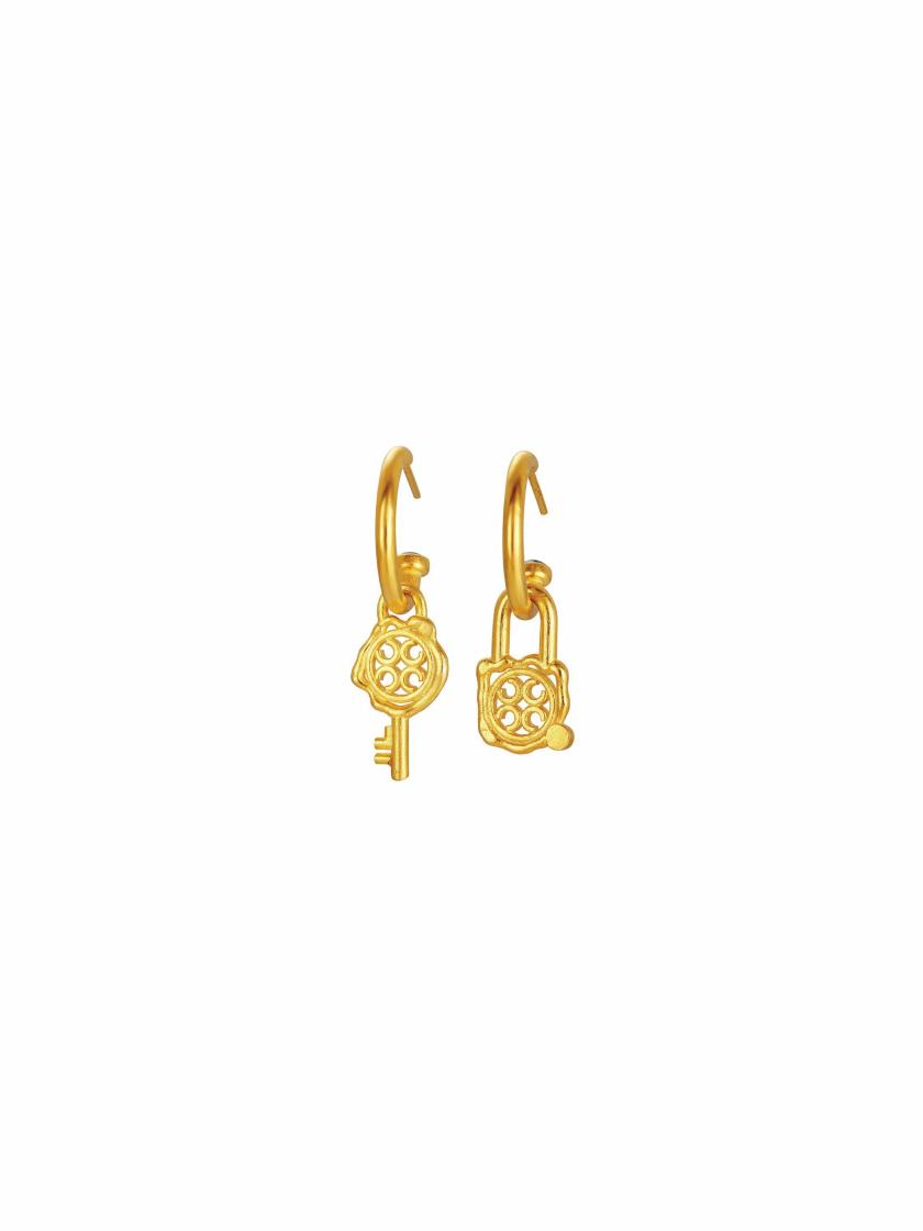 Earrings | Signature Lock & Key Earrings (Pair) Earrings Earrings