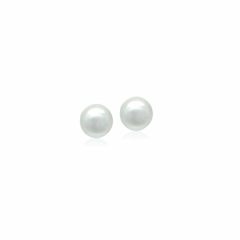 Earrings | Simulated Pearl 8Mm Button Earring Earrings Earrings