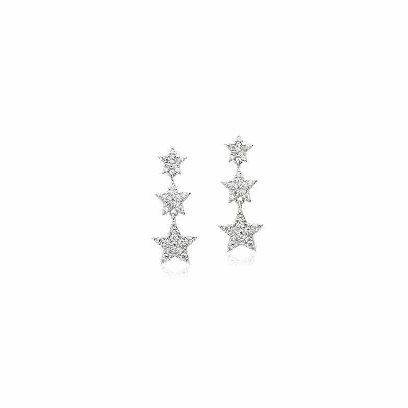 Earrings | Star Cubic Zirconia Stud Earrings Earrings Earrings