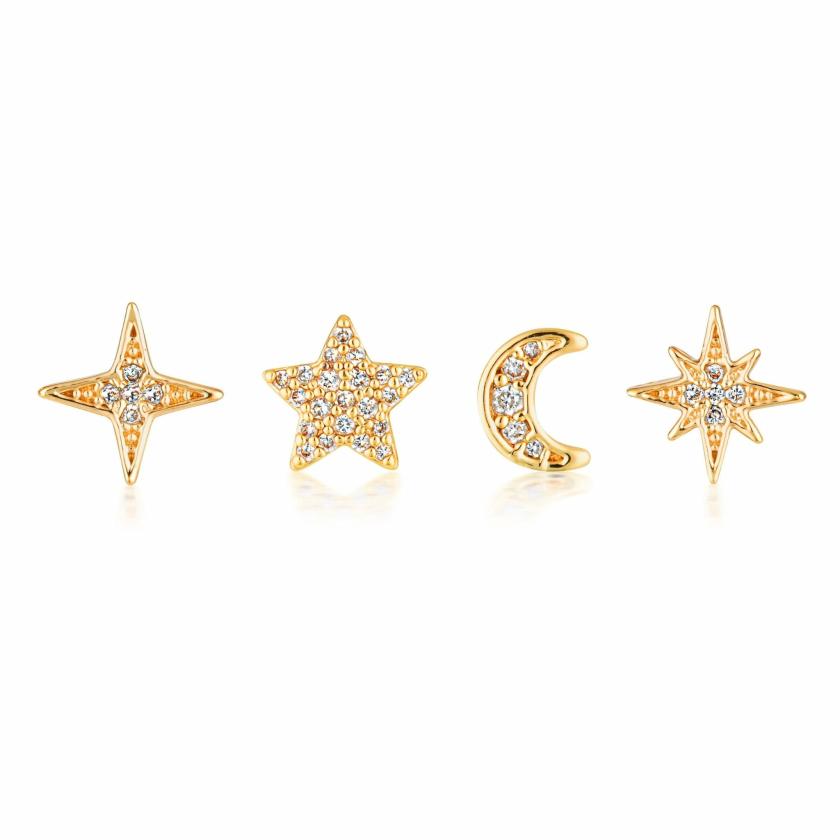 Earrings | Star Earring Stack Earrings Earrings