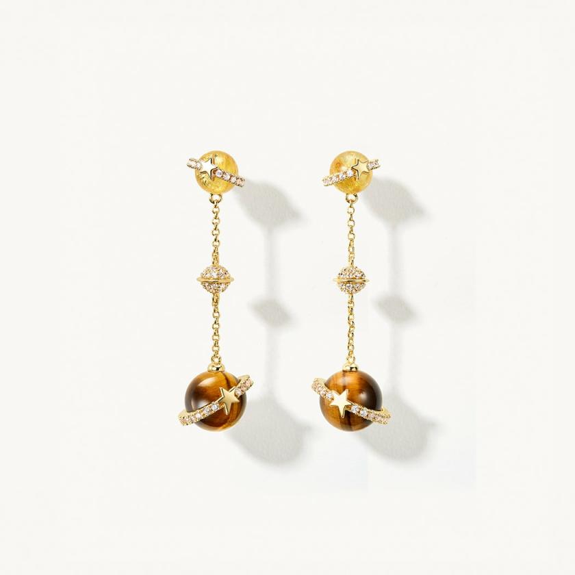 Earrings | Tiger's Eye Earrings Earrings Earrings