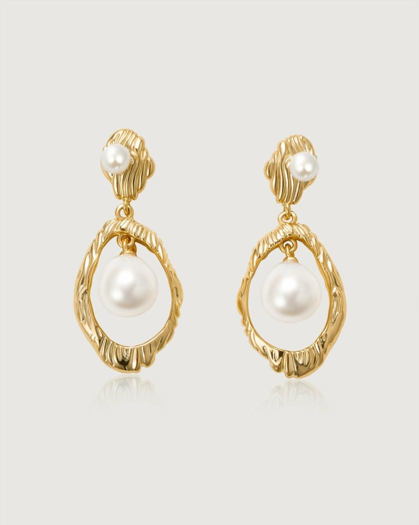 Earrings | Time Baroque Pearl Earring Earrings Earrings