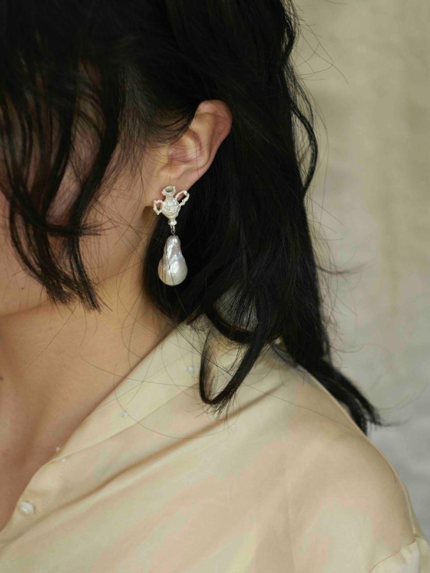 Earrings | Vase & Pearl Talisman Earrings Earrings Earrings