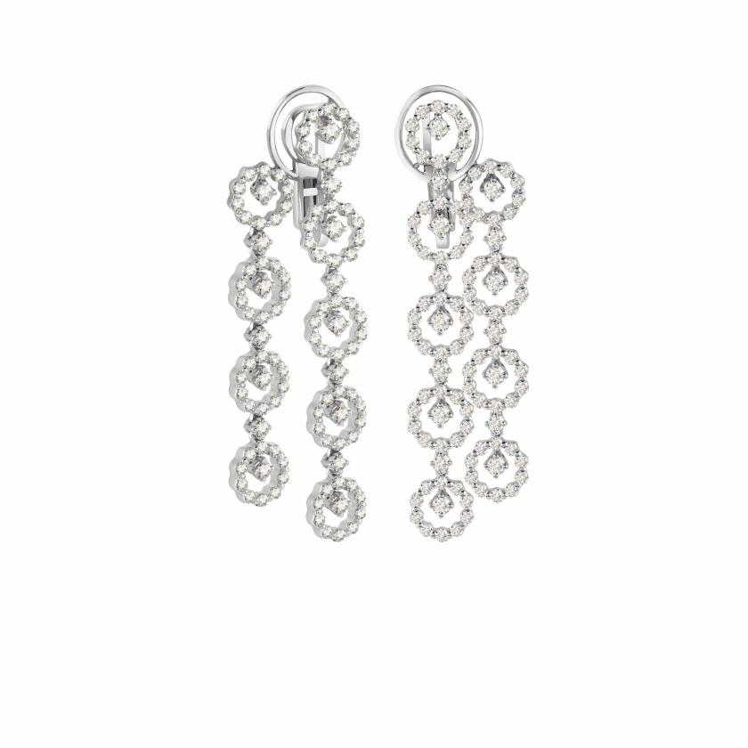 Earrings | White Gold And Diamonds Earrings Earrings Earrings