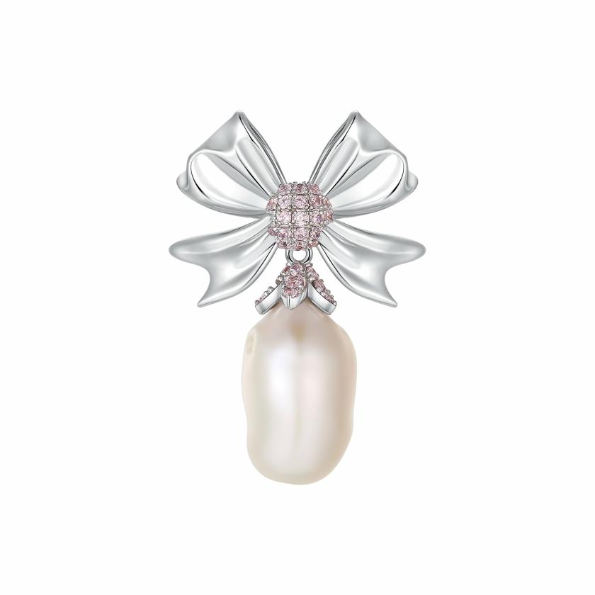 Earrings | X Shushutong / Baroque Pearl Bow Earring Earrings Earrings