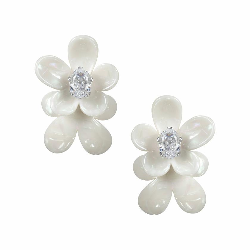 Earrings | X Shushutong / Double Side Flower Earring Earrings Earrings