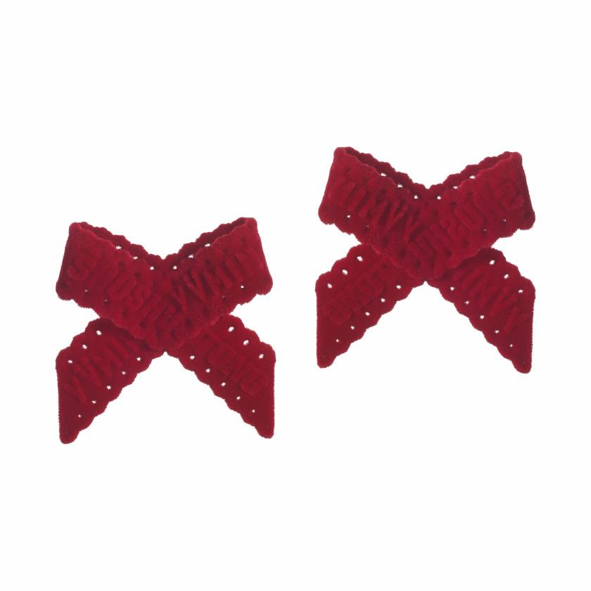 Earrings | X Shushutong / Pave Gemstone Stereoscopic Bowknot Earring Earrings Earrings