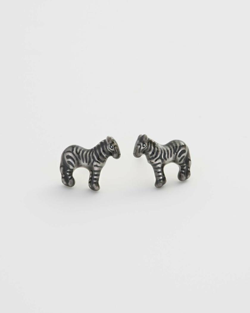 Earrings | Zebra Stud Earrings Earrings Earrings