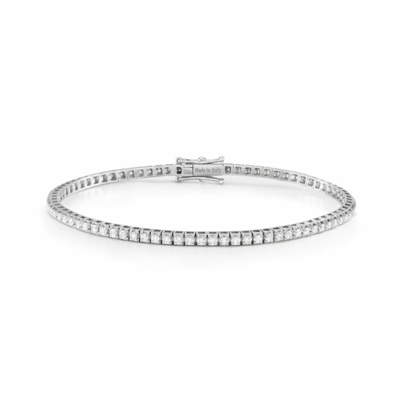 Men Collections | White Gold And Diamond Bracelet 0,53 Carats Jewelry Men Collections