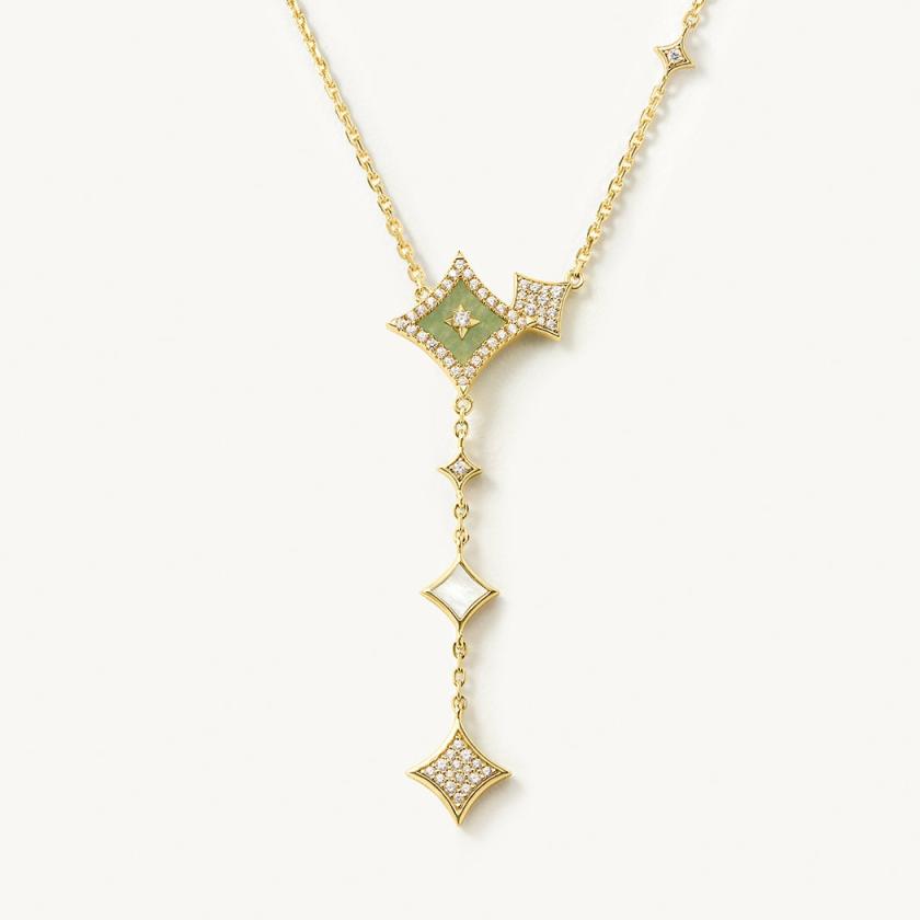 Necklaces | Aventurine Chain Necklace Jewelry Necklaces